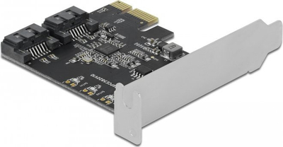 Kartë kontrolli DeLOCK 90431, PCI Express, 2 porta SATA, e zezë