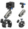 Kllampë montimi Telesin S3 HBM 14 TDJ, për DJI Osmo Action, kapëse për biçikletë, e zezë