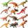 Lodër dinosaur i butë MIX, figura plastike, modele të ndryshme, shumëngjyrëshe