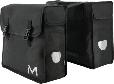 Çantë dyshe biçiklete Mobilis Two-compartment Pannier, 2x15L, e papërshkueshme nga uji, e zezë