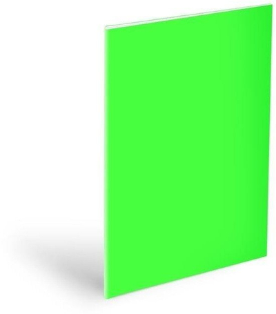 Mbështjellëse fletore A5 neon, 180 mik, set 10 copë, jeshile neon