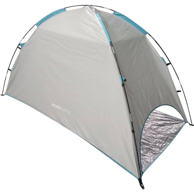 Çadër plazhi Enero Camp Beach Tent Windbreak, 220x115x120 cm, gri me blu