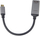 Adapter USB C në HDMI PremiumCord, 8K 60Hz, kabllo 20 cm, gri alumini