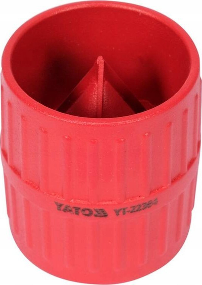 Deburrues tubash Yato, për tuba PEX dhe bakri 4-40 mm, trup metalik, i kuq