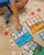 Loja edukative Puedo Habitat Bingo Matching Game, 28 figura, 4 karta, shumëngjyrëshe
