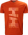 Bluzë Helly Hansen Move Cotton 53976 308, pambuk, për meshkuj, portokalli
