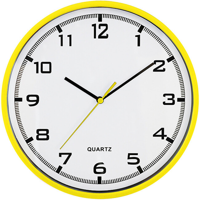Orë muri Prim MPM Quality Magit E01.2478.10.A, e verdhë