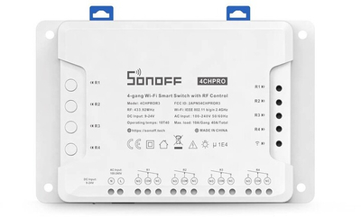 Ndërprerës Sonoff 4CHPROR3 Smart