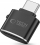 Читач на картички Tech-Protect Ultraboost, Type-C, Micro SD TF, црн
