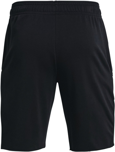 Шорцеви за мажи Under Armour Project Rock Terry, широка кројка, за теретана, црни