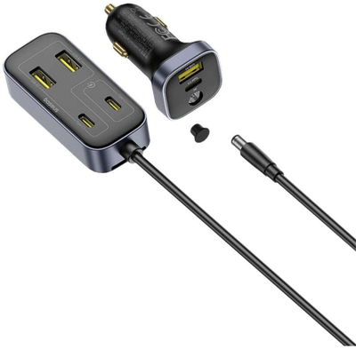 Karikues makine Baseus 110W, 3x USB, 3x USB-C, i zi