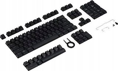 Kapakë tastiere ASUS ROG PBT AC03, për tastierë mekanike, doubleshot, ngjyrë e zezë
