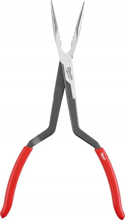 Këpca t’gjata t’drejta Milwaukee 4932492497, 33 cm, me dorezë t’rehatshme, t’kuqe