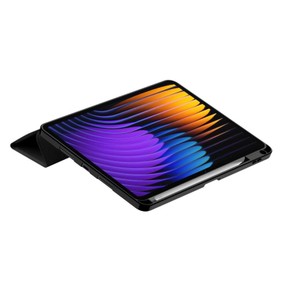 Mbulesë tablet Tech-Protect SC Pen për Xiaomi Pad 7 7 Pro, auto wake sleep, me mbajtëse stylus, e zezë