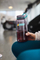 Шише за вода Nalgene Sustain Wide Mouth, 950 ml, без BPA, сино