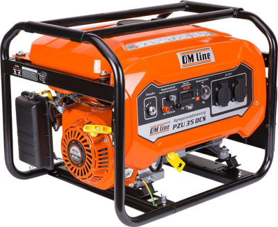 Gjenerator benzine Oleomac PZU35, 3.1KW, 230V, portokalli