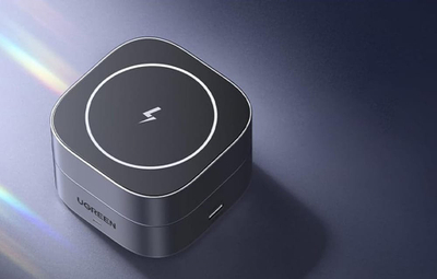 Безжичен полнач со држач ESR HaloLock 2 во 1, MagSafe, за iPhone, црн