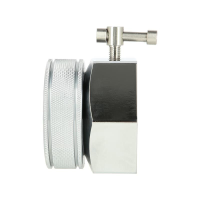 Kapëse për shtangë Lock Jaw HMS ZG1600, diametër 5 cm, set 2 copë, argjendi