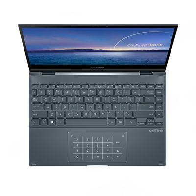 Laptop ASUS ZenBook Flip 13 UX363EA-HP555W Hybrid (2në1), 13.3", Intel Core i5, 16GB RAM, 512GB SSD, Intel Iris Xe Graphics, gri