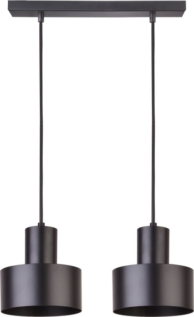 Llambadar varës SIGMA Rif, linear, 2 llamba, i zi mat