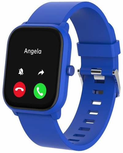 Smartwatch për fëmijë Denver SWK-120, ekran me prekje, IP68, blu