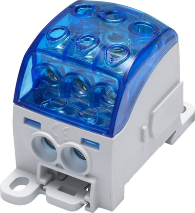 Разделен блок Simet Simblock SUB220N 1P, 192A, син