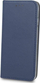 Këllëf-portofol për telefon Motorola Moto E13, me magnet, lëkurë ekologjike, blu navy