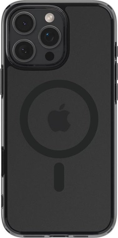 Mbrojtëse telefoni Spigen Ultra Hybrid T MagSafe, për iPhone 16 Pro, transparente, me kornizë të zezë