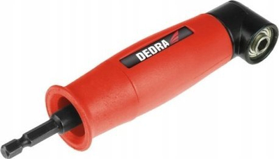 Adapter këndor për bit kaçavidash Dedra, 1/4", me magnet, çelik CrV