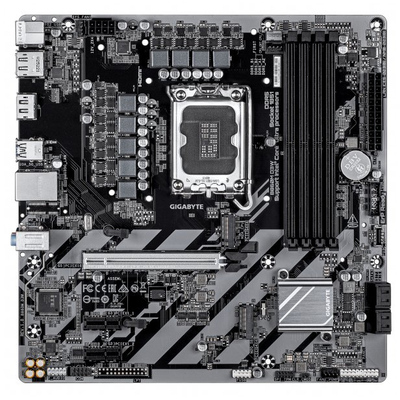 Pllakë amë Gigabyte B860M D3W, LGA 1851, DDR5, e zezë