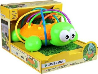 Sprinkler kopshti Garden Sprinkler Turtle, formë breshke, rreze 5 7 m, shumëngjyrësh