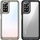 Mbrojtëse telefoni Xiaomi Redmi Note 11 Outer Space, hibride TPU PC, transparente, me kornizë rozë