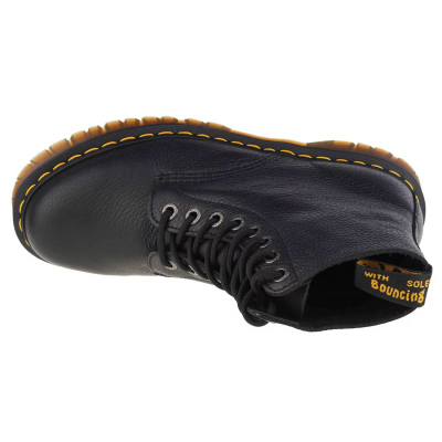 Çizme Dr. Martens 1460 Pascal Bex, lëkurë natyrale, taban i trashë gome, të zeza