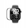 Folie mbrojtëse Amazingthing Radix për Apple Watch 42mm Series 1, plastike, me kornizë, e zezë