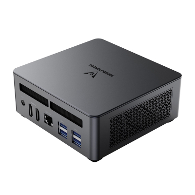 Kompjuter mini MINISFORUM Venus UM790 Pro, Ryzen 9 7940HS, barebone pa RAM SSD OS, gri