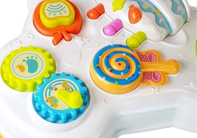 Lodër tavolinë edukative me tinguj LEANToys, shumëngjyrëshe