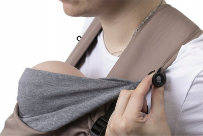 Mbajtëse për bebe Chicco Skin Fit, ergonomike, deri 15 kg, bezhë e ngrohtë