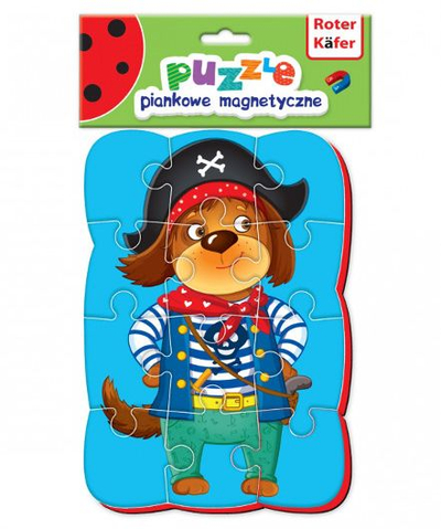 Lodër puzzle Roter Kafer, 3+, 12 elemente