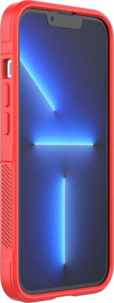 Kapotë mbrojtëse Hurtel Magic Shield Case për iPhone 13 Pro Max, fleksibile, e forcuar, borgonje