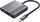 Adaptues USB C Sandberg Dock 2x HDMI, USB, Power Delivery, gri