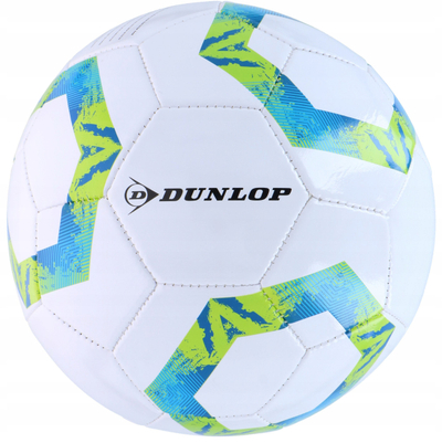 Top futbolli Dunlop Black, nr. 5, i zi