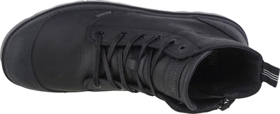 Çizme Palladium Pampa Zip Lth Ess M 76888-008, lëkurë natyrale, me zinxhir anësor, të zeza