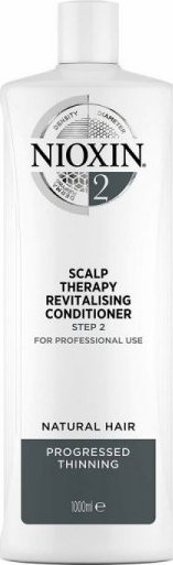 Балсам за коса Nioxin System 2 Scalp Therapy Revitalizing Conditioner, 1000 ml, за коса со изразено проретчување