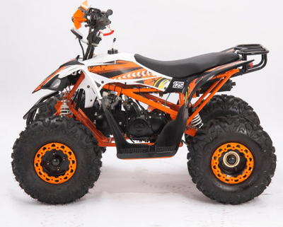 Quad Ramiz Desert Storm, motor benzine 4 goditje, ndezje elektrike, portokalli