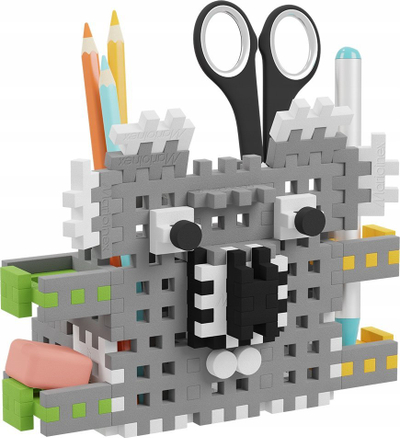Set konstruktiv Mini Waffle Koala Organizer, 70 elemente, shumëngjyrësh