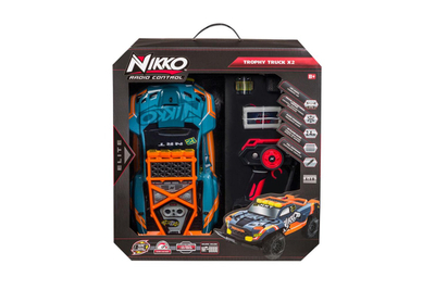 Makinë garuese me telekomandë Nikko Elite Trophy Trucks X2, 1:10, 46cm, shumëngjyrëshe
