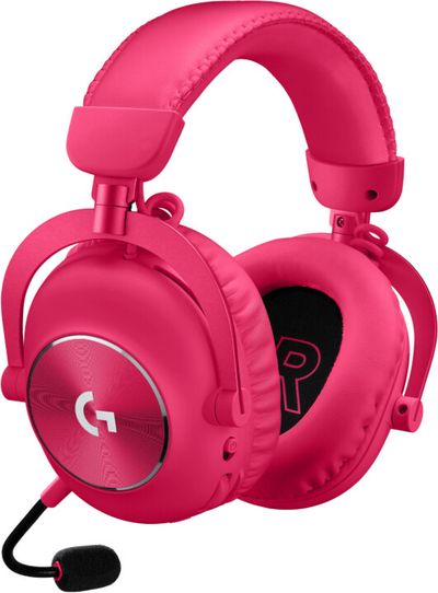 Kufje Logitech G PRO X 2 LIGHTSPEED, rozë