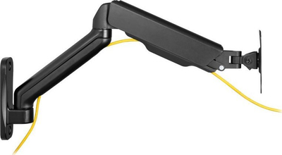 Braket muri për monitor Equip, 17"-32", me gas spring, i zi