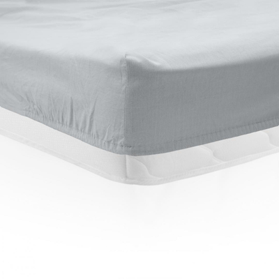 Çarçaf me lastik Sleepy, 90x200 cm, gri