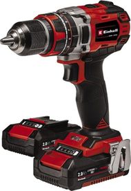 Trapan kaçavidë pa kabllo Einhell TE-CD 18/50 Li-i BL, 18V, 2x bateri 2Ah, i kuq